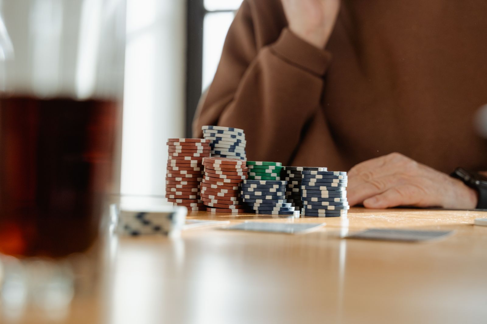 Kartu dan chip poker
